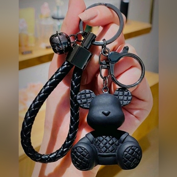 Fashion Handbags - Fashion Teddy Bear Keychain Bag Charm